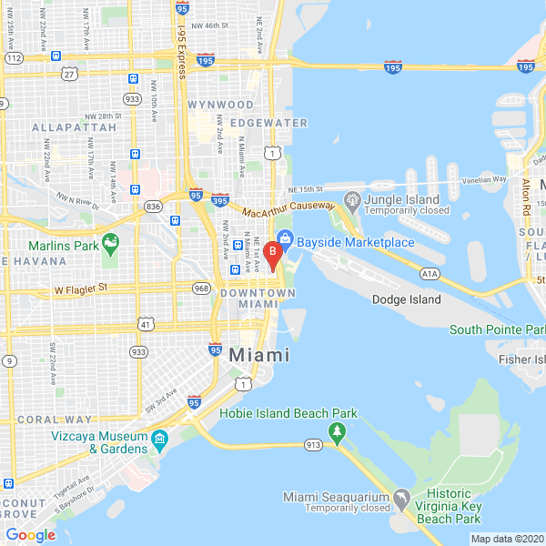 Miami Career Counseling location map: 261 NE 1st St, Miami, FL 33132, USA, Miami, Florida