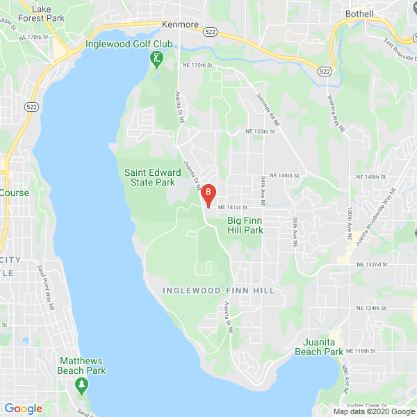Dr. Jake Park DDS location map: 7315 NE 141st St, Kirkland, WA 98034, USA, Kirkland, Washington